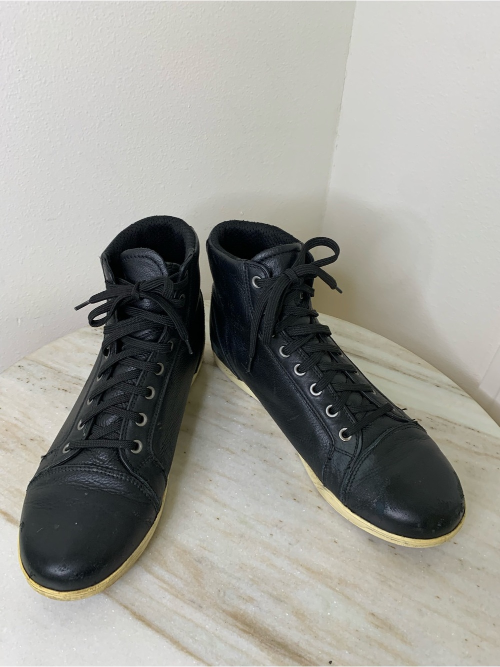 TCX sneaker motorcycle sz 10 leather men’s Black High-Top 9526w xstreet